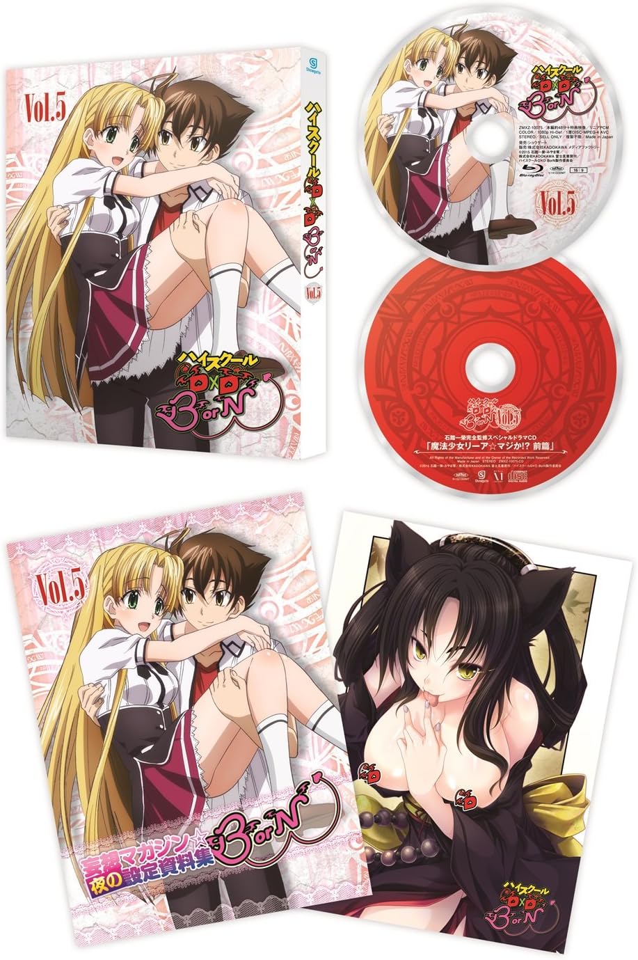 Amazon ハイスクールd D Born Vol 5 Blu Ray アニメ Amazon ハイスクールd D Born Vol 5 Blu Ray アニメ