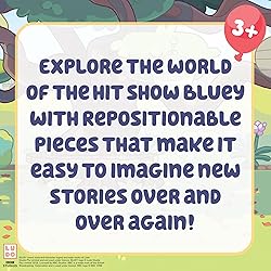 Colorforms Bluey Set - Repositionable Pieces Stick