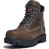 Timberland PRO Men's Direct Attach 6 Inch Steel Safety Toe Insulated Waterproof Industrial Work Boot, Brown, 7 Wide