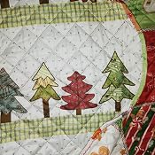 Levtex Home Festive Baubles Überwurf – Gesteppte Tagesdecke, Weihnachtsdesign, 127 X 152 Cm