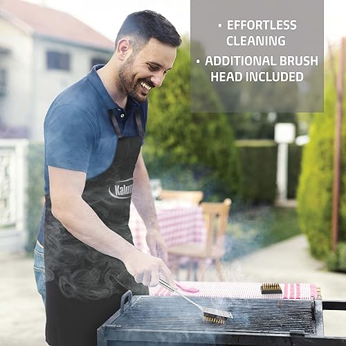 Kaluns Grilling Accessories, Gifts for Men Christmas Grilling Gifts for  Dad, Heavy Duty Stainless Steel BBQ Gr