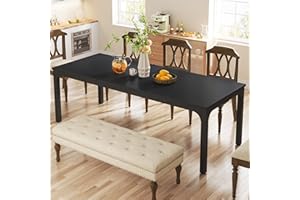 Tribesigns Dining Table for 6-8 Person, 78 inch Long Rectangular Kitchen Dining Table for Living Room and Dining Room, 78.7 x