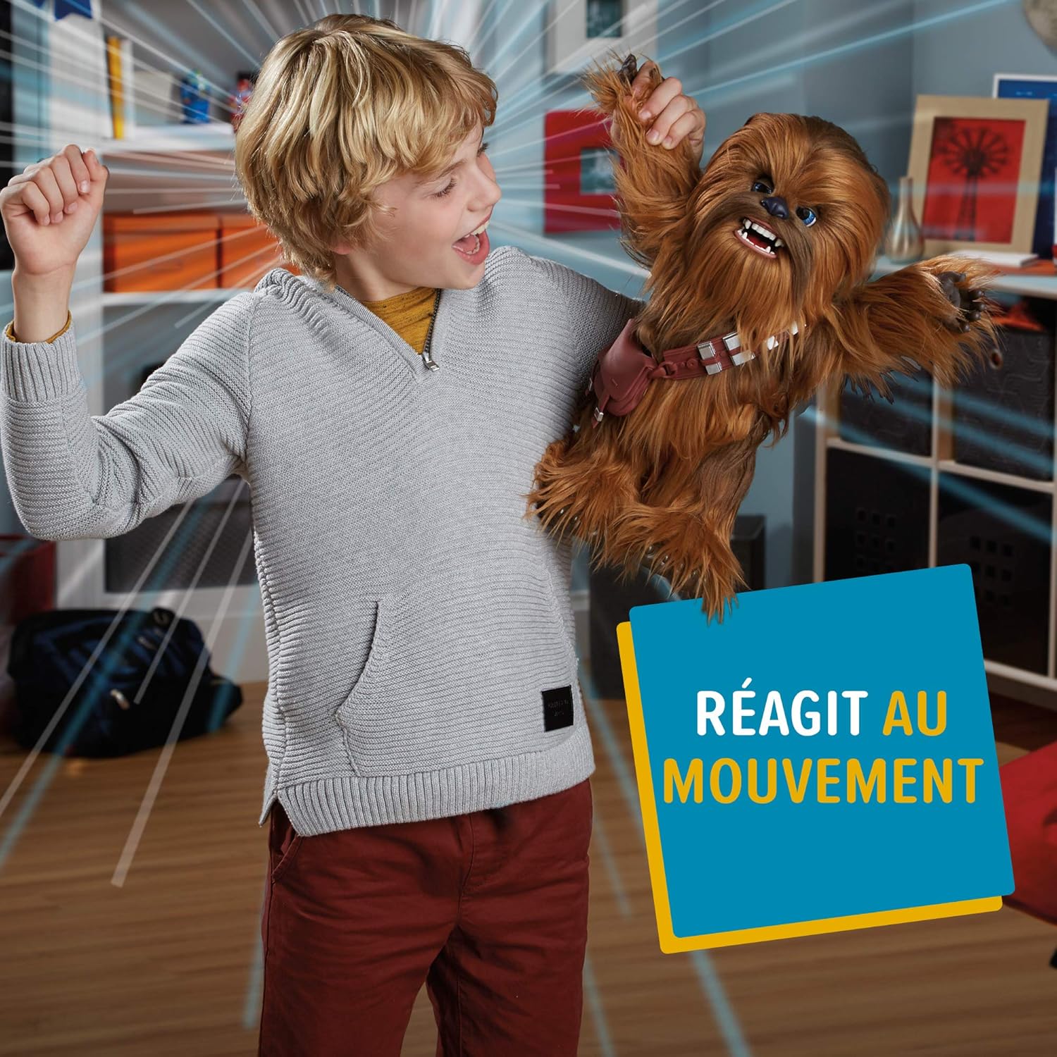 muñeco chewbacca interactivo