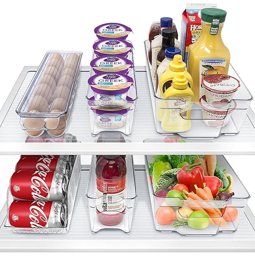 Contenedores de refrigerador y congelador Organizador AYOLA ...