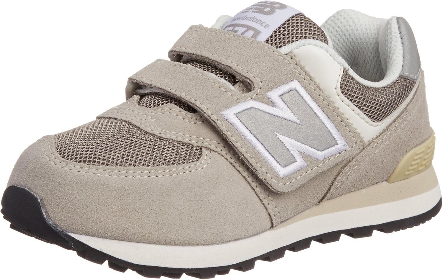 ニューバランス キッズシューズ スニーカー Kv574 旧モデル Gray New Balance ニューバランス 運動靴 スニーカー Amazon