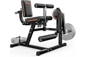 FEIERDUN 3-in-1 Leg Extension and Curl Machine, 570LBS Adjustable Leg Rotary Extension Machine, Lower Body Special Leg Machin