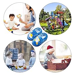 Plush Warm Slippers for Girls Boys Kids Toddlers