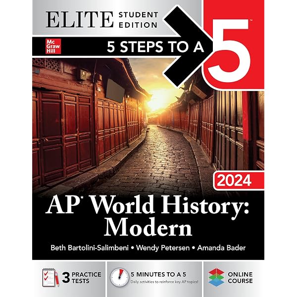 Amazon.com: 5 Steps to a 5: AP World History: Modern 2024