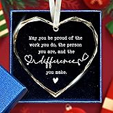 Pawzity Nurse Gifts for Women - Nurses Week Gifts - Nurse Christmas Ornament - Nurses RN Gift for Women - Birthday, Appreciation, Graduation, Thank You Nursing Gift Ideas - Glass Christmas Ornament