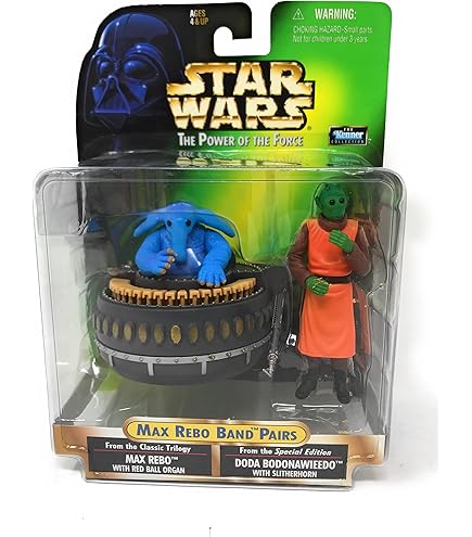 Amazon.com: Star Wars Max Rebo Band Pairs Joh Yowza & Sy