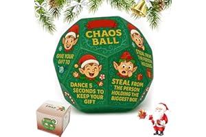 Hilarious Exchange Party Game Dice, Santa Swap Gift Exchang Dice, Christmas Exchange Dice Game 12 Different Sides, Christmas 