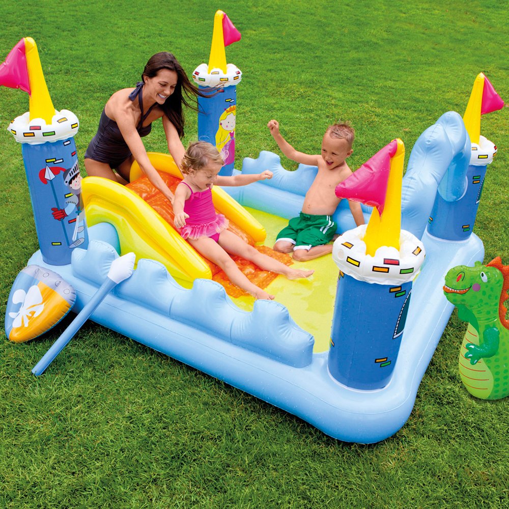 Intex Inflatable Family Outdoor Swimming Paddling Pool Play Center