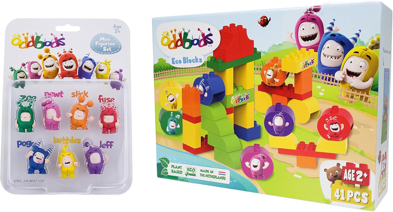 oddbods figurine set