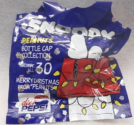 Amazon Pepsi ペプシ Snoopy スヌーピー ボトルキャップ ダイエットペプシ クリスマス 未開封 フィギュア ドール 通販