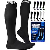 SB SOX Compression Socks for Men &amp; Women (20-30mmHg) | Best Quality Compression Socks for Flying, Medical, Sports, Wide Calf Fit, Pregnancy, and Daily Wear. Trusted since 2016.
