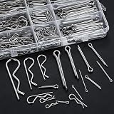 Jttxiu 356 Pcs Cotter Pins R Clips Assortment Kit Galvanized Steel view 5