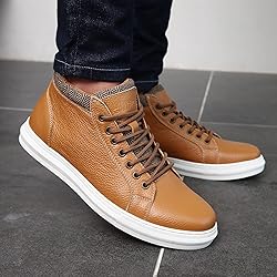 Arkbird Mens Leather Sneaker Fashion Classic Casual