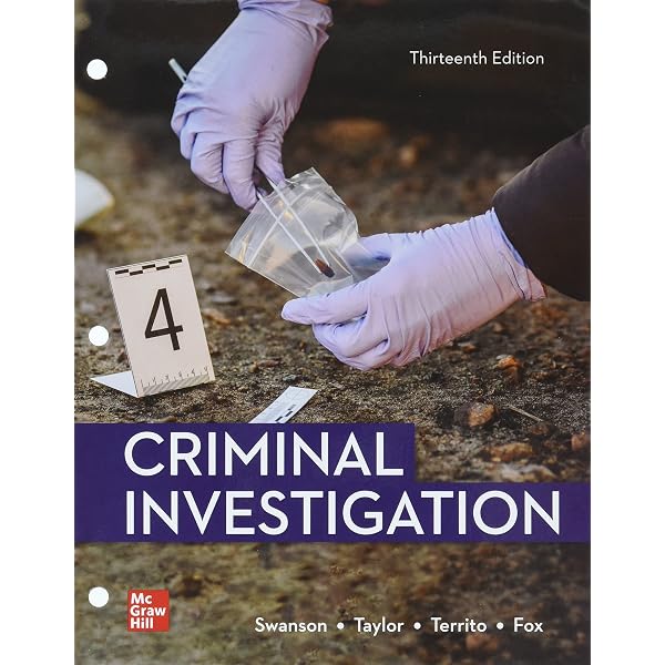 Amazon.com: Criminal Investigation (MindTap Course List