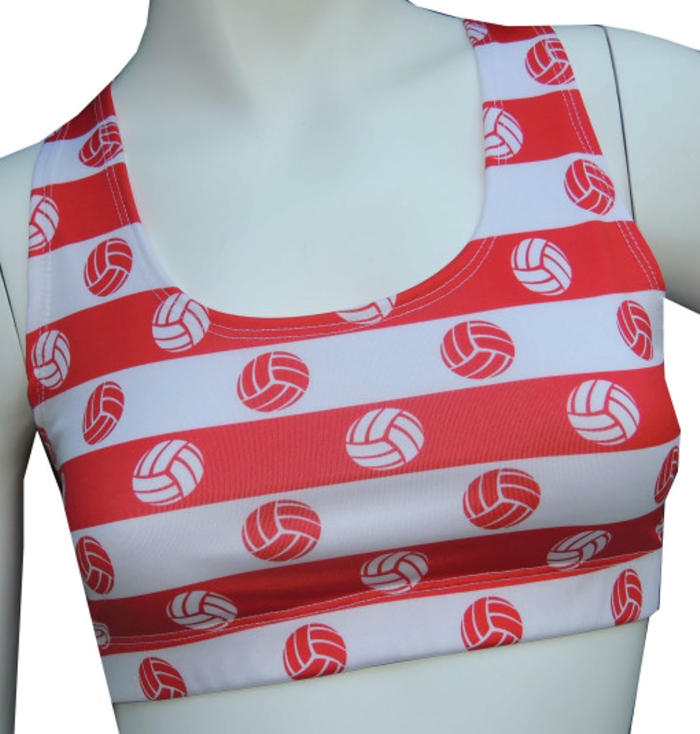 Women’s USA Volleyball Performance Sports Bra (Adult Small