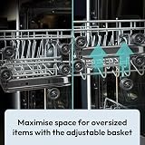 Candy Slimline Integrated Dishwasher 10 Place Black Bezel C Rated view 7