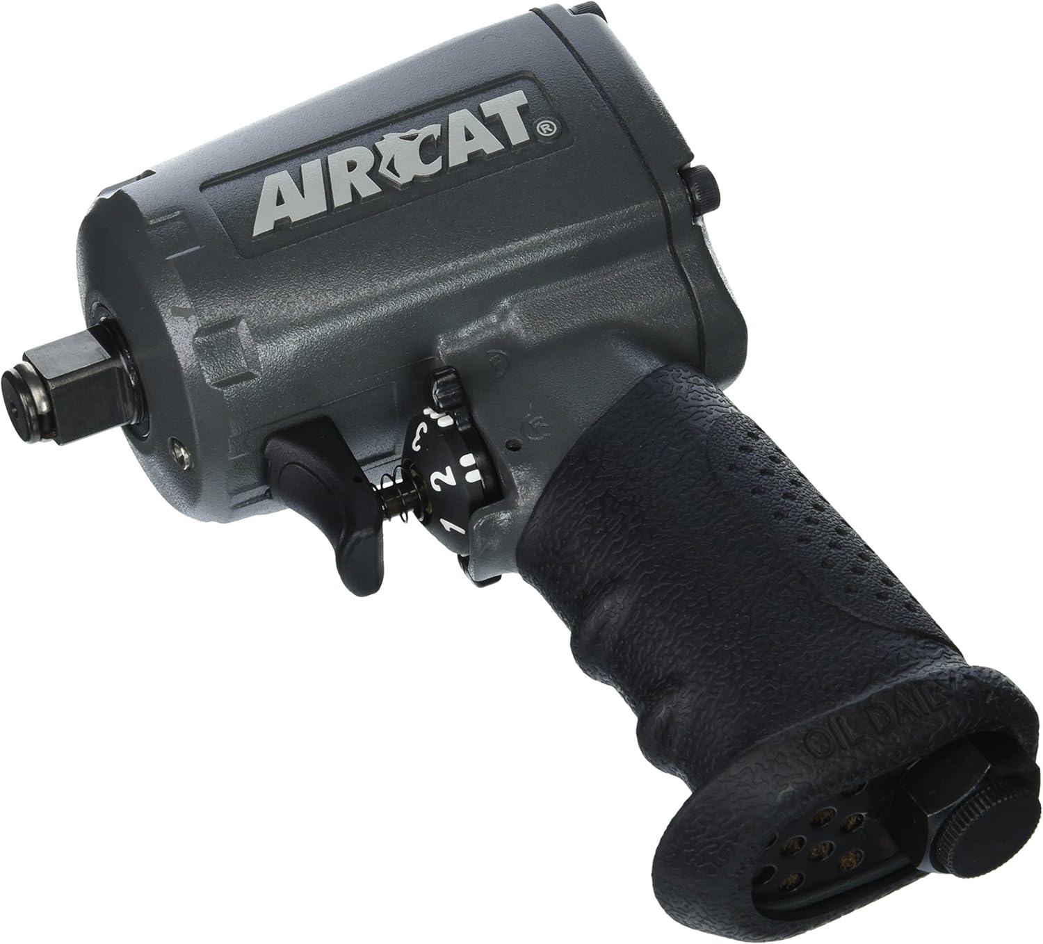 AIRCAT 1055TH 1/2'' Drive Compact Stubby Mini Air Impact Wrench 500 ft
