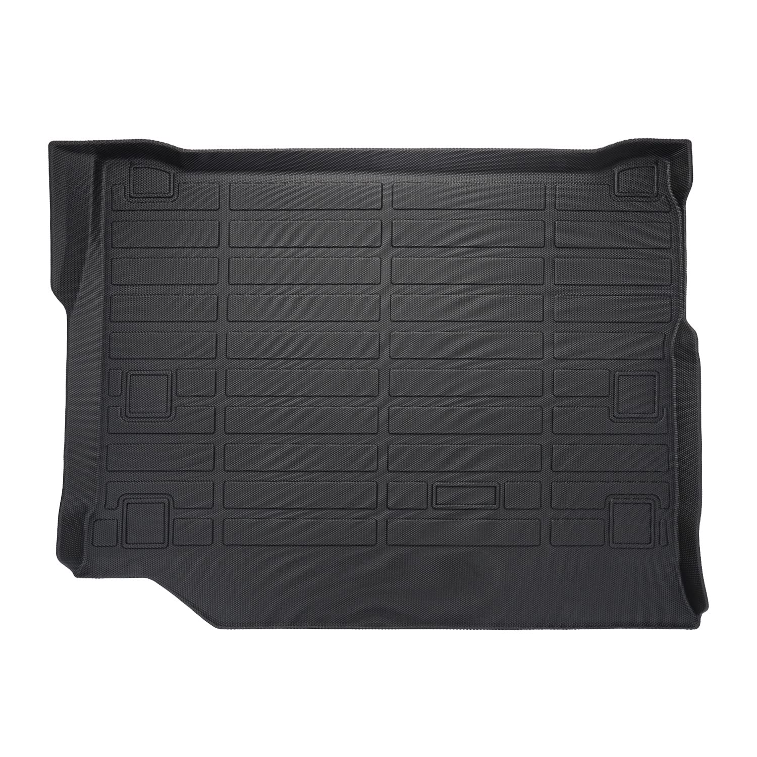Cartist Cargo Liner Fits for Jeep Wrangler 4XE 2021 2022 2023 2024 2025 2026 (Not for 2 Door and JL Unlimited Models) All Weather Trunk Mat for Wrangler 4XE Accessories TPE Heavy Duty Image