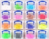 Really Useful Box 16 x 0.14 Litre Plastic Organiser Storage Set view 1