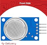 AZDelivery MQ-135 Air Quality Gas Sensor Module Arduino Raspberry Pi E-Book view 2