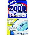 2000 Flushes Automatic Toilet Bowl Cleaner | Blue plus Detergents 100g | Makes scrubbing easier by helping break down toilet 