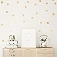 Aazon.co: Easy Peel Stick Gold Wall Decal Dots - 2 Inch (100 Decals) - Safe On Walls & Paint