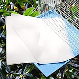 Color You Bird Cage Liner Paper Non-Woven Bird Cage Liners Precut Absorbent Bird Cage Paper Liners 10.62×7.87 Inch 100 Sheets