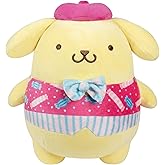 Jazwares Hello Kitty and Friends - 8-Inch Pompompurin Candy Wonderland Plush - Officially Licensed Sanrio Product from Ages 6+