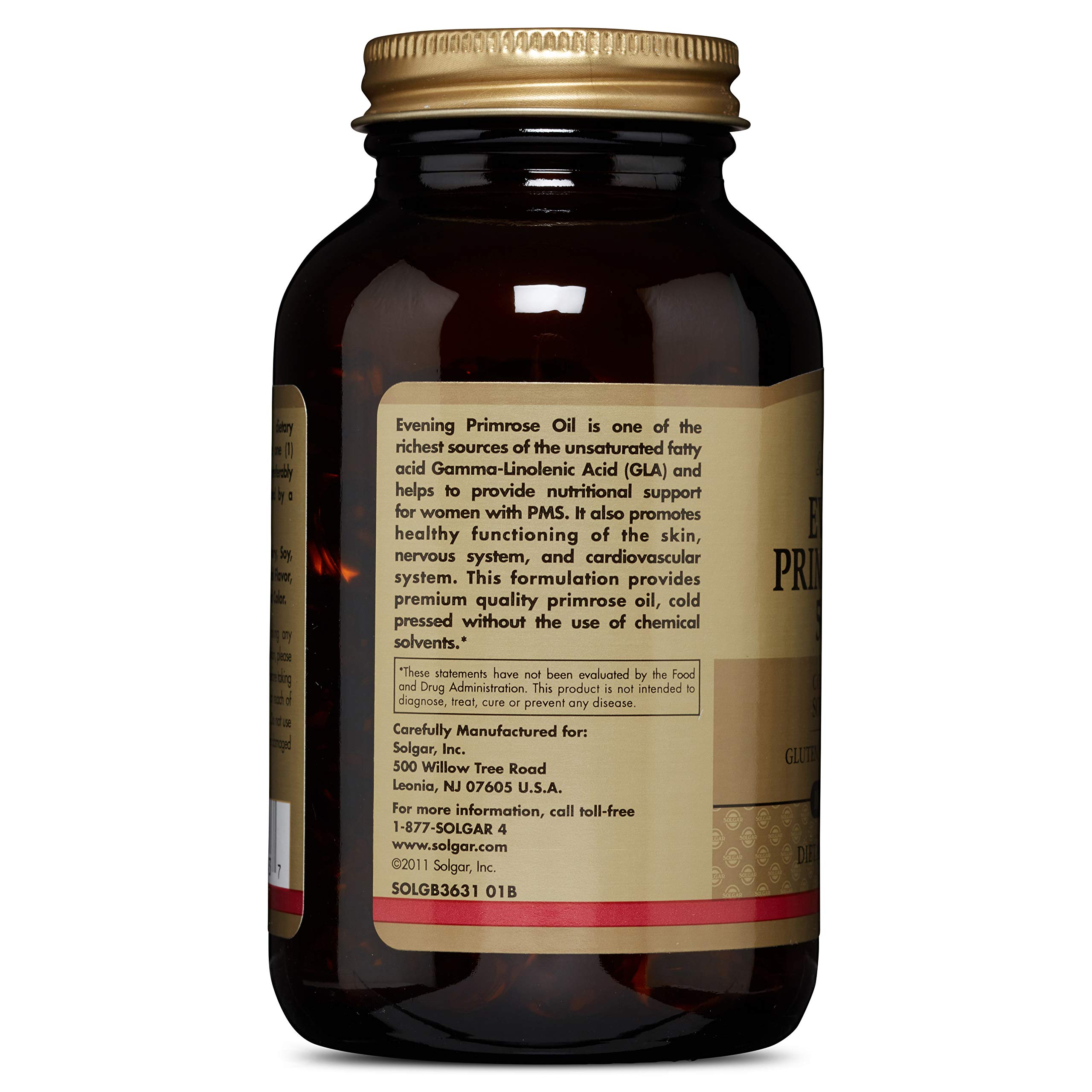 Solgar Evening Primrose Oil, 500 mg, 180 Softgels Buy Online in UAE