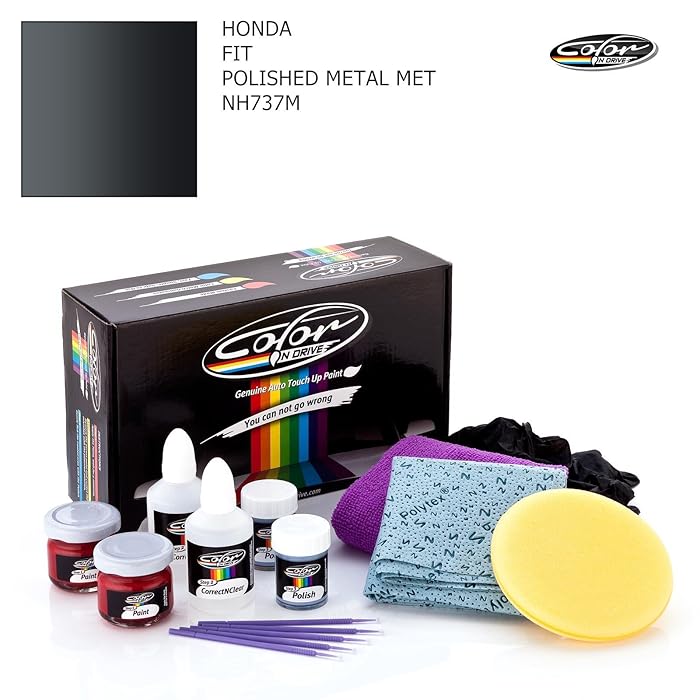 Buy HONDA FIT / POLISHED METAL MET NH737M / COLOR N DRIVE TOUCH UP