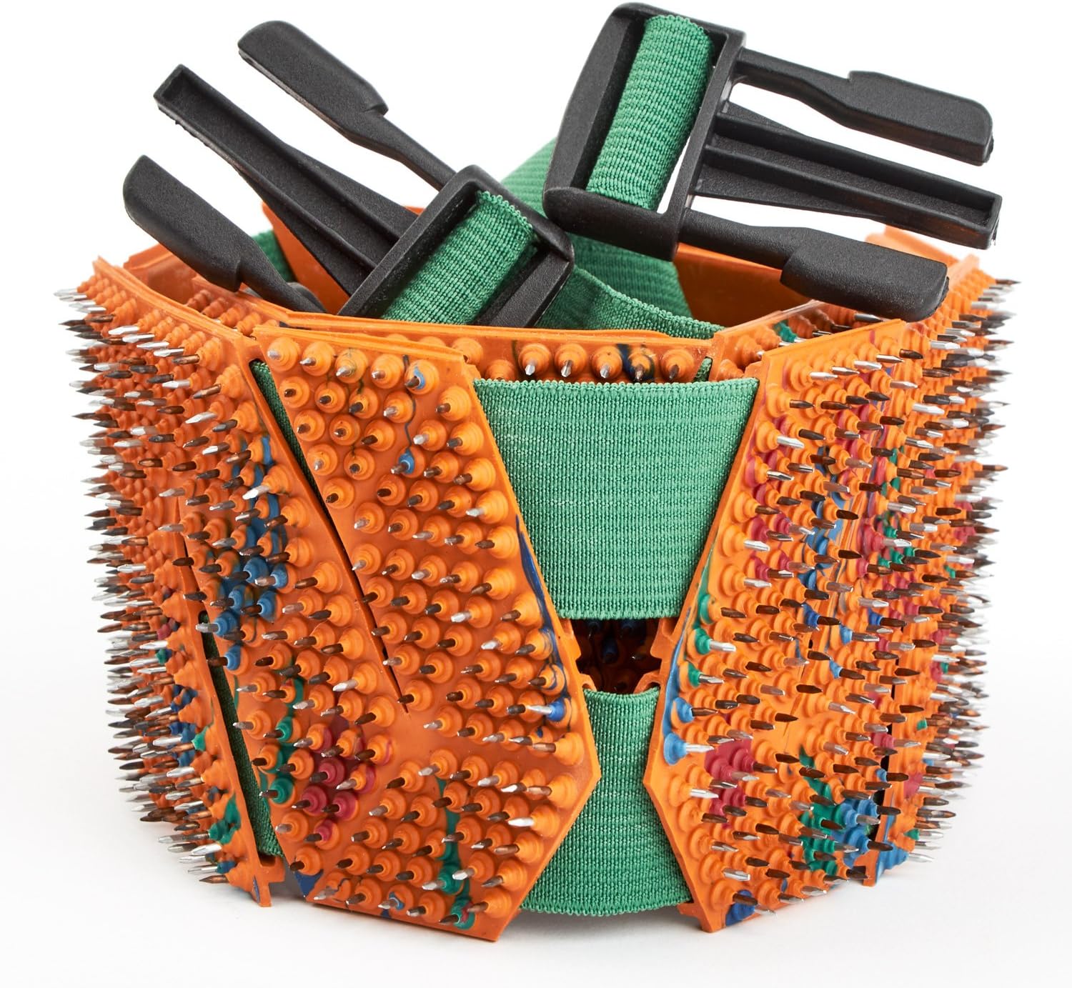 LYAPKO Acupuncture Universal Belt 4.3 Ag 1485 Needles 5 Plates & 2 Adjustable Belts. Premium Acupressure Massager for The Head, Upper & Lower Extremities - Unique Patented Therapy Massage Tool: Beauty