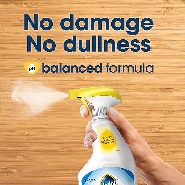 PLEDGE PH-BALANCED MULTISURFACE CLEANER SPRAY FOR EVERYDAY CARE, FRESH CITRUS SCENT, 25OZ