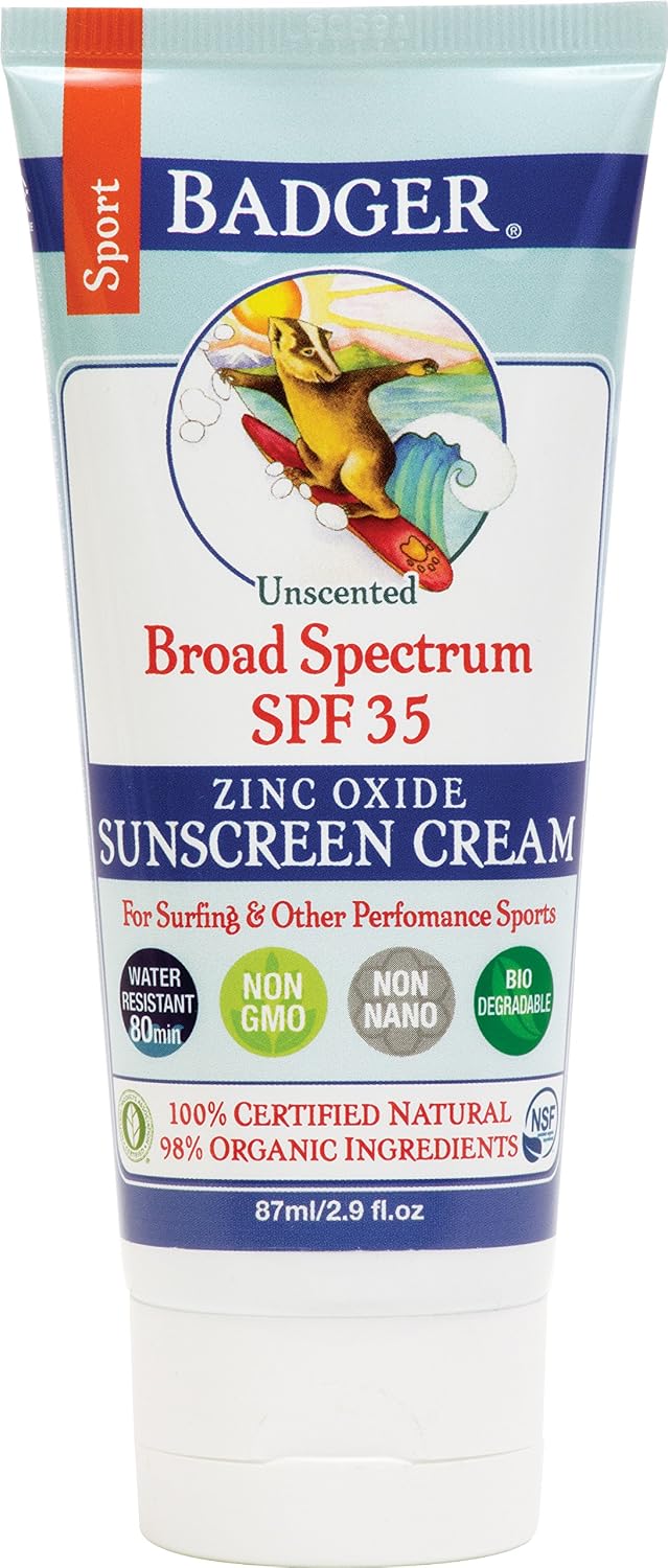 Badger SPF 35 Sport Sunscreen 2.9 oz Badger SPF 35 Sport Sunscreen 2.9 oz