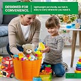Neat 42L Flexi Tubs 3 Packs Orange Flexible Buckets with Handles view 5