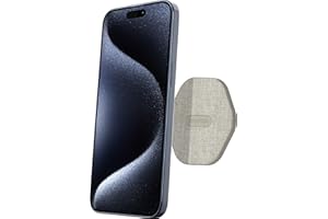 Smartish® MagSafe Mountaineer Wall Mount - Compatible with Apple iPhone 17/16/15/14/13 - Magnetic Stick on Adhesive Phone Holder - Extra Strength Magnet for Apple Accessories - Lightly Toasted Beige