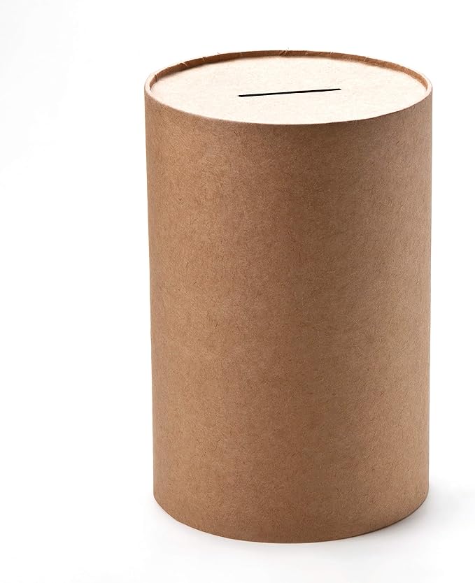 Eduplay 210267 Cardboard Money Box with Lid in The Bottom'' Paper