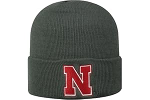 Top of the World NCAA Men's Cuffed Knit Hat Charcoal Icon