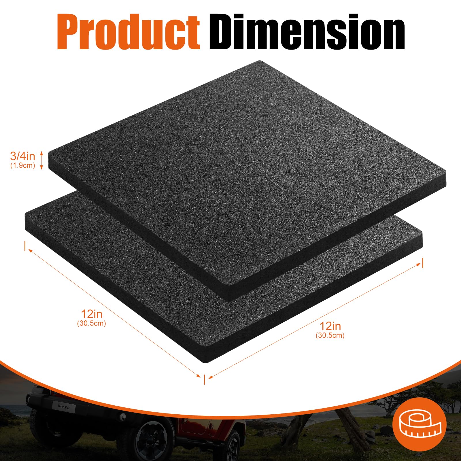Condition photo showing New/Like New for boyisen rv stabilizer jack pads rubber - trailer leveling block flex pads non-slip w/great for rv ca