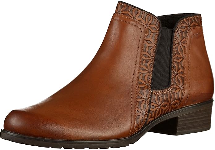 Remonte Stiefeletten in Übergrößen Braun D6873-22 große Damenschuhe