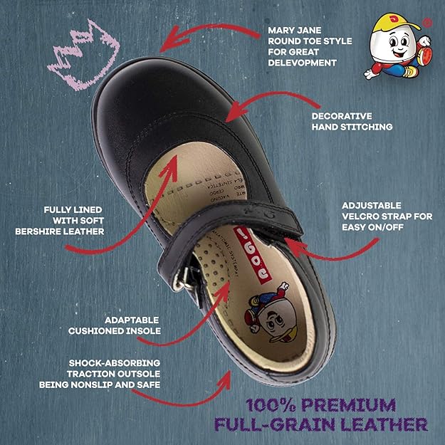 mary jane shoes with velcro strap