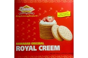 Diamond Bakery Hawaiian Original Crackers 30 Ounce (Royal Creem)