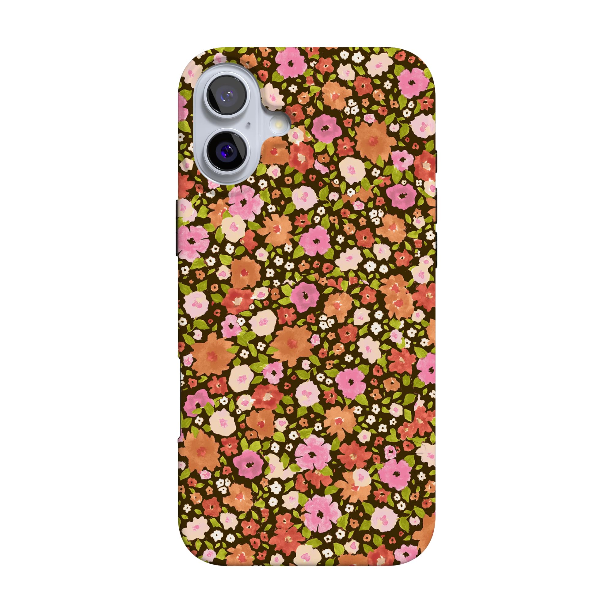 Casely iPhone 16 Case | Rustic Roses | Boho Bouquet | Compatible with MagSafe | Classic Ultra Slim Design