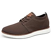 Bruno Marc Men's KnitFlex Breeze Mesh Sneakers Oxford Lace-up Lightweight Casual Walking Shoes