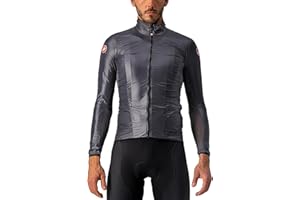 CASTELLI Men’s Aria Shell Jacket, Highly Packable Ultra-Light Wind Protective Cycling Apparel for Road Cycling & Bike Rides