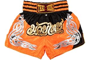 MUAY NATION Muay Thai Shorts for Men Women Slim Cut MMA Boxing Shorts Training Kickboxing Clothing Martial Arts Trunks