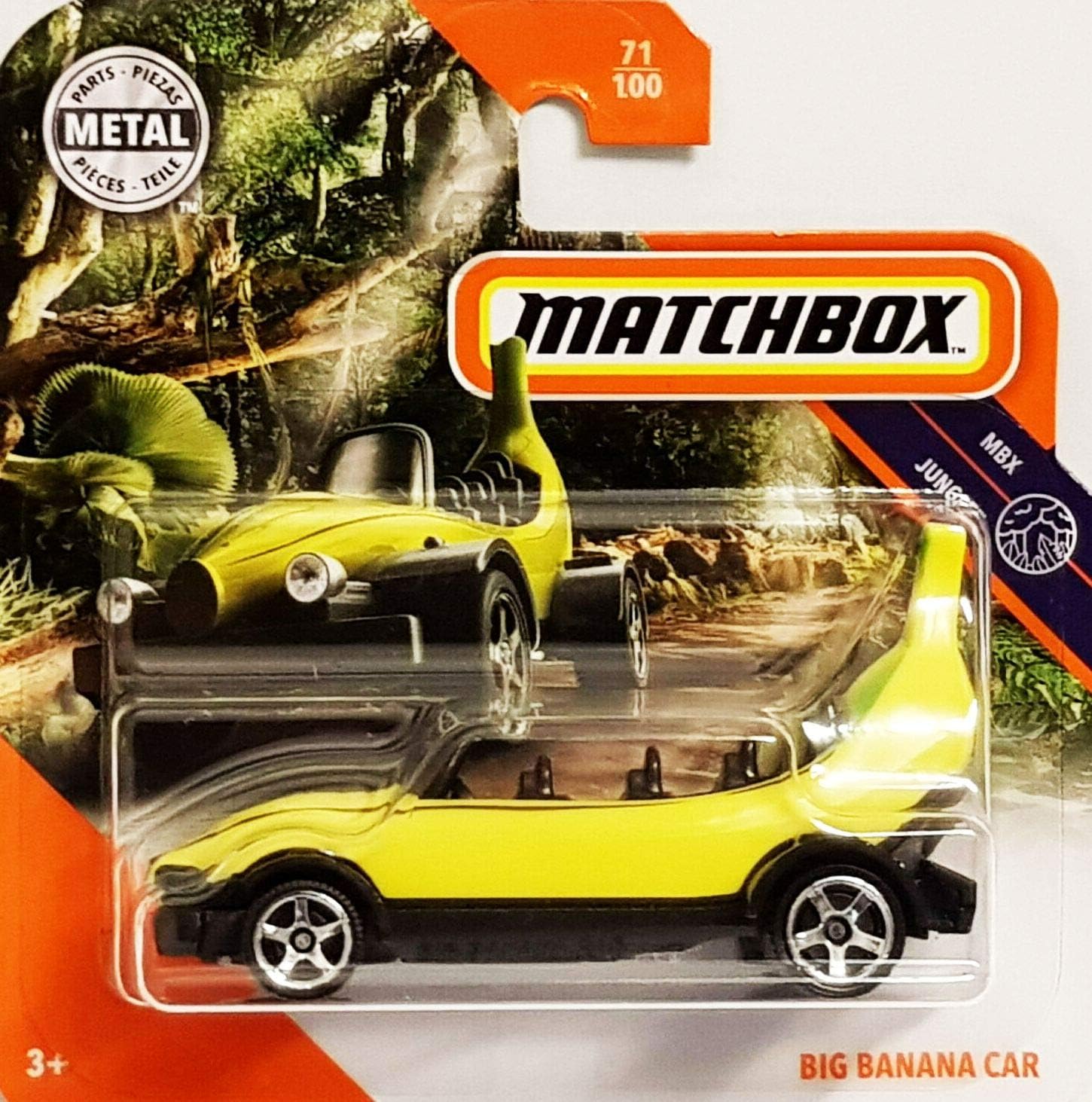 matchbox banana car